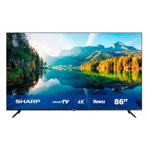 MONITOR PROFESIONAL SHARP 86IN 4KULTRA HD 16/7 3YSR DE GARANTIA Pantallas TV Sharp