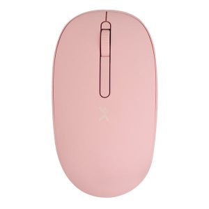 RATN INALMBRICO 2.4 GHZ CONECTOR DUAL USB C Y A ROSA Apuntadores Perfect Choice