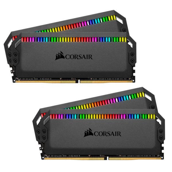 Kit Memoria RAM Corsair Dominator Platinum RGB DDR4, 4000MHz, 32GB (4 x 8GB), CL19, XMP Memorias Corsair