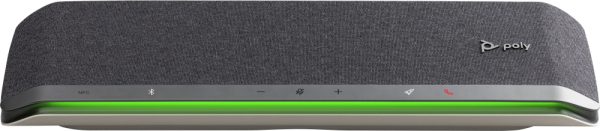 Poly Altavoz Portátil Sync 60, Bluetooth, Inalámbrico/Alámbrico, Negro/Plata Movilidad HP
