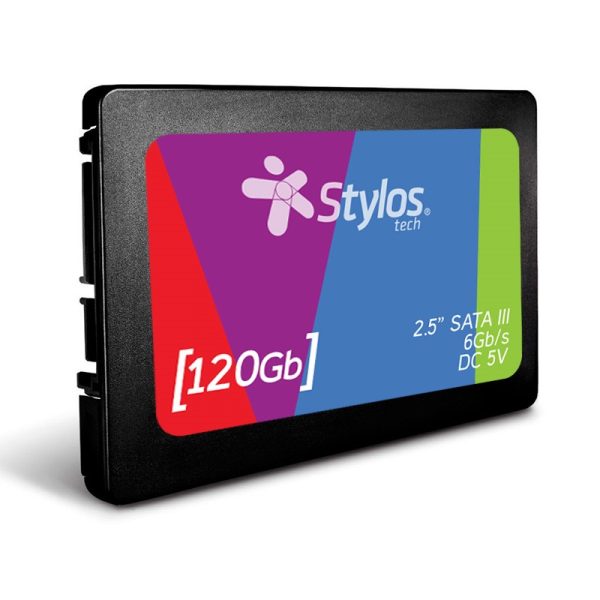 SSD STYLOS STMSSD1B 120GB SATA III 2.5 7MM Discos de Estado Solido Xzeal Gaming