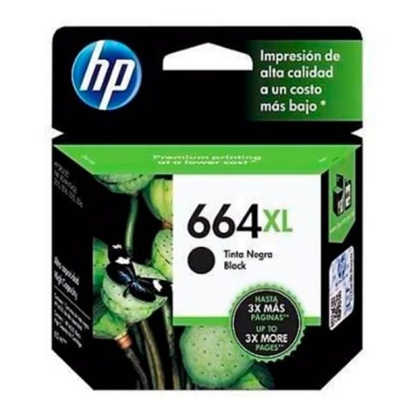 TINTA NEGRA HP 664XL F6V31AL Consumibles HP INC