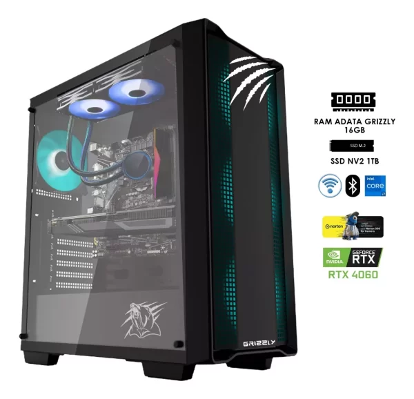 PC GF CSG570 CORE I5 12 GEN 16 GB DDR4 1 TB SSD M.2 COOLER 240MM Escritorio Vorago Accs - Image 2