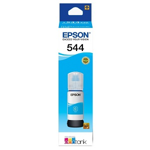 Tanque de Tinta Epson T544 Cian, 65ml Consumibles Epson