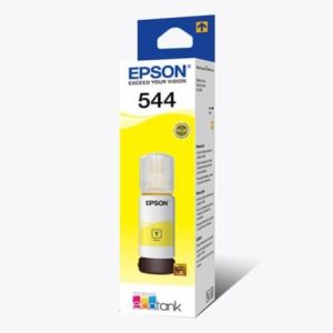 Tanque de Tinta Epson T544 Amarillo, 65ml Consumibles Epson