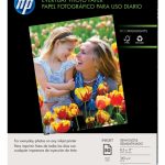 PAPEL HP FOT EVERYDAY SEMI GLOSS 50 HOJAS 8.5 X 11IN Oficina Hp Inc Supplies
