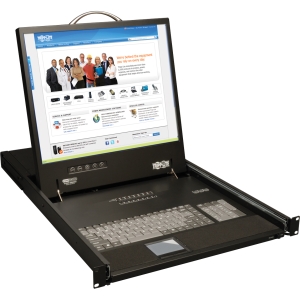 KVM CONSOLA NETCONTROLLER 8 PUERTOS DE 1U P/RACK LCD 19IN Switch Tripplite