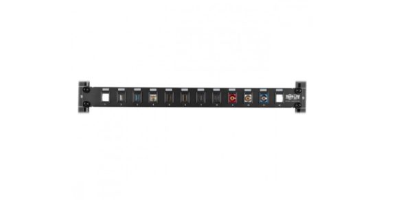 PANEL CONEXIONES SIN BLINDAJE RJ45 KEYSTONE 12 PUERTOS 1U RACK Servidores Tripplite - Image 3