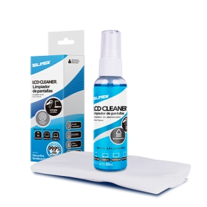 KIT DE LIMPIEZA PARA PANTALLAS 60 ML Oficina Silimex