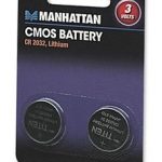 BATERIA PILA CMOS CR2032 2 PIEZAS 3V LITIO TARJETA MADRE Oficina Manhattan