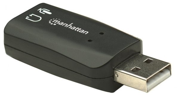 ADAPTADOR CONVERTIDOR TARJETA SONIDO 5.1 USB A 3.5MM Switch Manhattan - Image 2