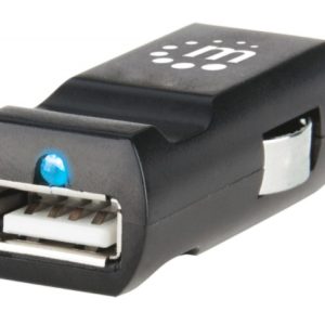 CARGADOR USB AUTO 1 PUERTO SMARTPHONES TABLETS Movilidad Manhattan