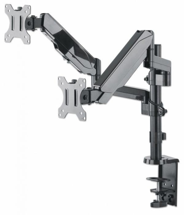SOPORTE MONITOR P/2 MONITOR 17 A 32IN ESCRITORIO PISTON Monitores Manhattan
