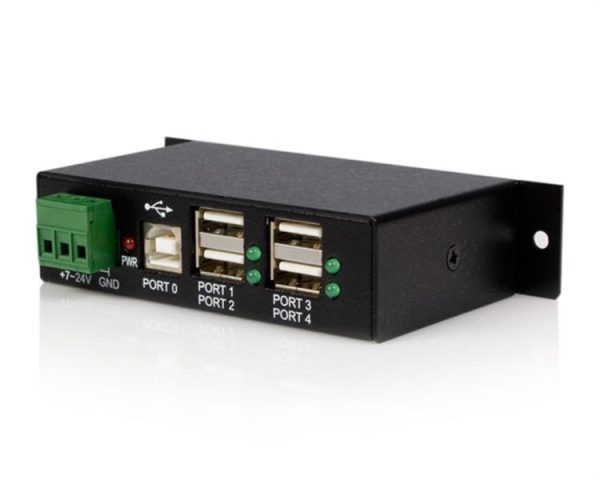 CONCENTRADOR HUB USB 4 PUERTOS REFORZADO INDUSTRIAL ALIMENTACIO USB / FireWire StarTech.com