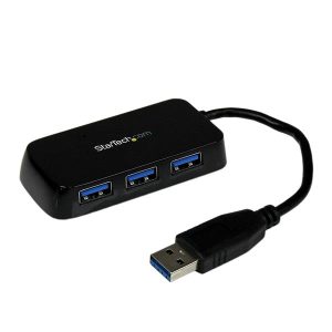 CONCENTRADOR HUB USB 3.0 4 PUERTOS PARA LAPTOP NEGRO     . USB / FireWire StarTech.com