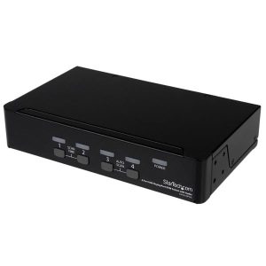 SWITCH CONMUTADOR KVM 4X DISPLAYPORT DP AUDIO HUB USB Switch StarTech.com
