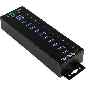 CONCENTRADOR INDUSTRIAL USB 3 PUERTOS DE 10PUERTOS HUB ESD USB / FireWire StarTech.com