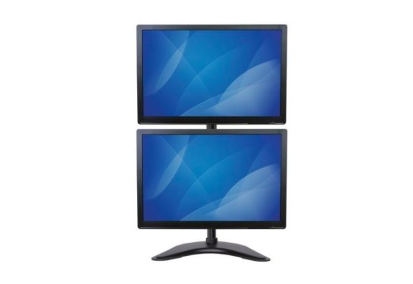SOPORTE VERTICAL ACERO PARA 2 MONITORES BASE AJUSTABLE VESA Monitores StarTech.com - Image 3