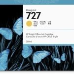 HP 727 AMARILLO 300ML TINTA AMPLIO FORMATO F9J78A Consumibles HP INC