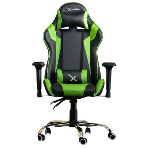 SILLA GAMER XZEAL XZ10 VERDE PV C/160GRADOS/SOPORTE LUMBAR/SUPERIOR Equipo de Oficina Xzeal Gaming