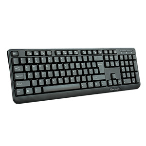 TECLADO VORAGO KB-102 MULTIMEDI A USB NEGRO Teclado / Keypads Vorago