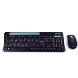 COMBO MOUSE Y TECLADO BT MULTID ISPOSITIVO TECHZONE Teclado /  Keypads TechZone