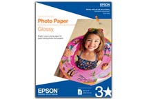 Epson Papel Fotográfico Brillante 255g/m², Tamaño Carta, 20 Hojas Oficina Epson