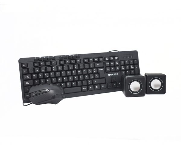 KIT: TECLADO MOUSE Y BOCINA NE GRO MULTI Teclado /  Keypads Naceb Consignacion - Image 2